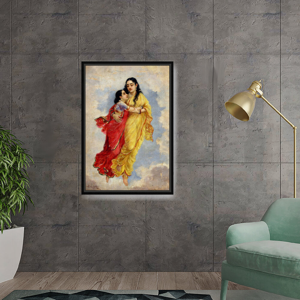 The Menaka Shakuntala - FLOATING FRAME