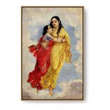 The Menaka Shakuntala - FLOATING FRAME