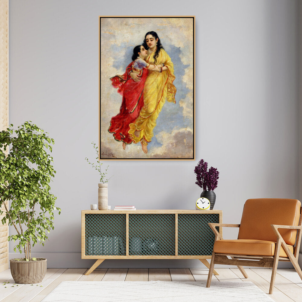 The Menaka Shakuntala - FLOATING FRAME