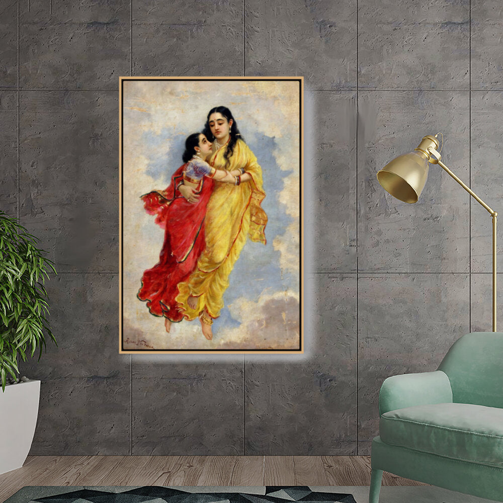 The Menaka Shakuntala - FLOATING FRAME