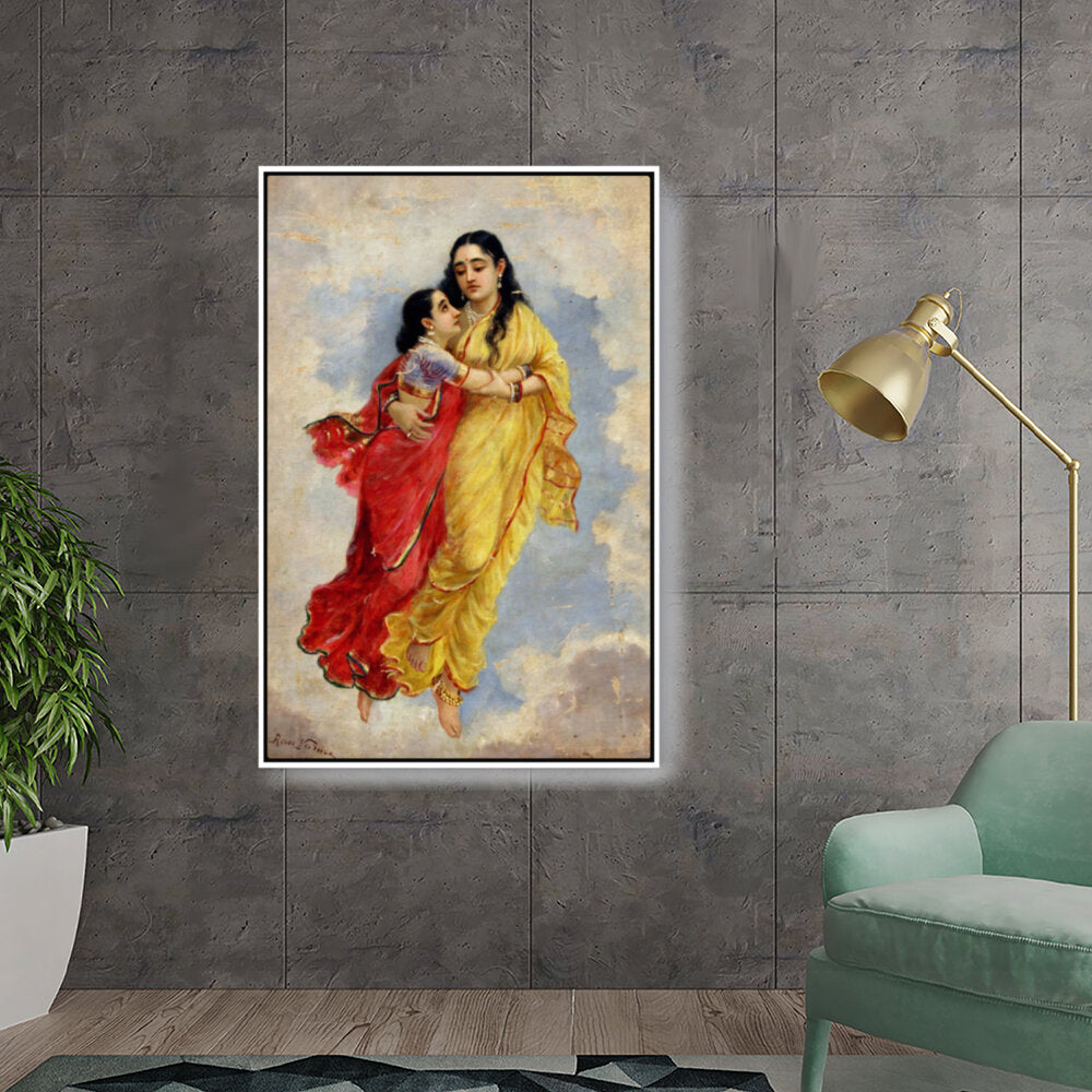 The Menaka Shakuntala - FLOATING FRAME