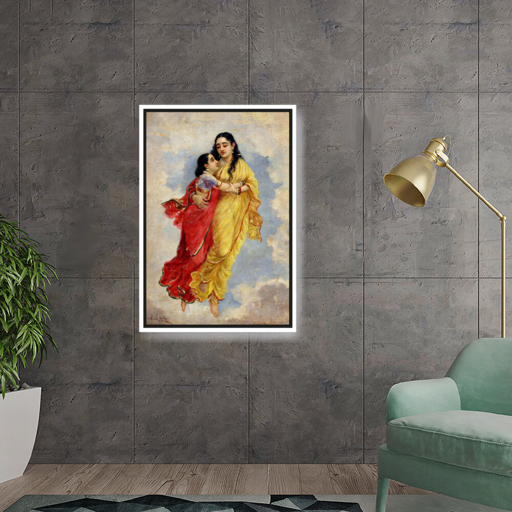 The Menaka Shakuntala - FLOATING FRAME