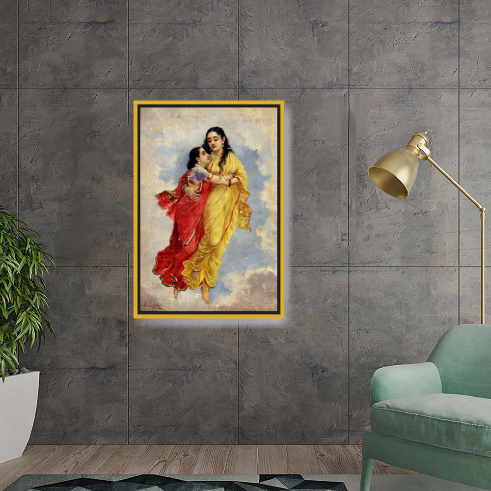 The Menaka Shakuntala - FLOATING FRAME