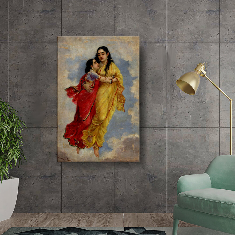 The Menaka Shakuntala - Wall Canvas