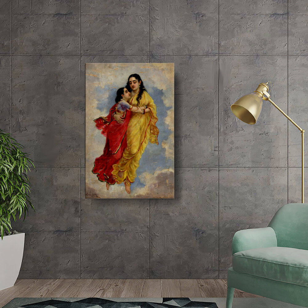 The Menaka Shakuntala - Wall Canvas