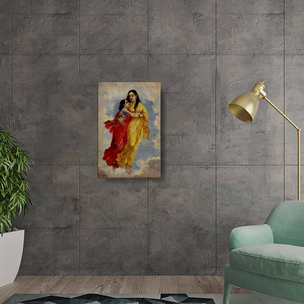 The Menaka Shakuntala - Wall Canvas