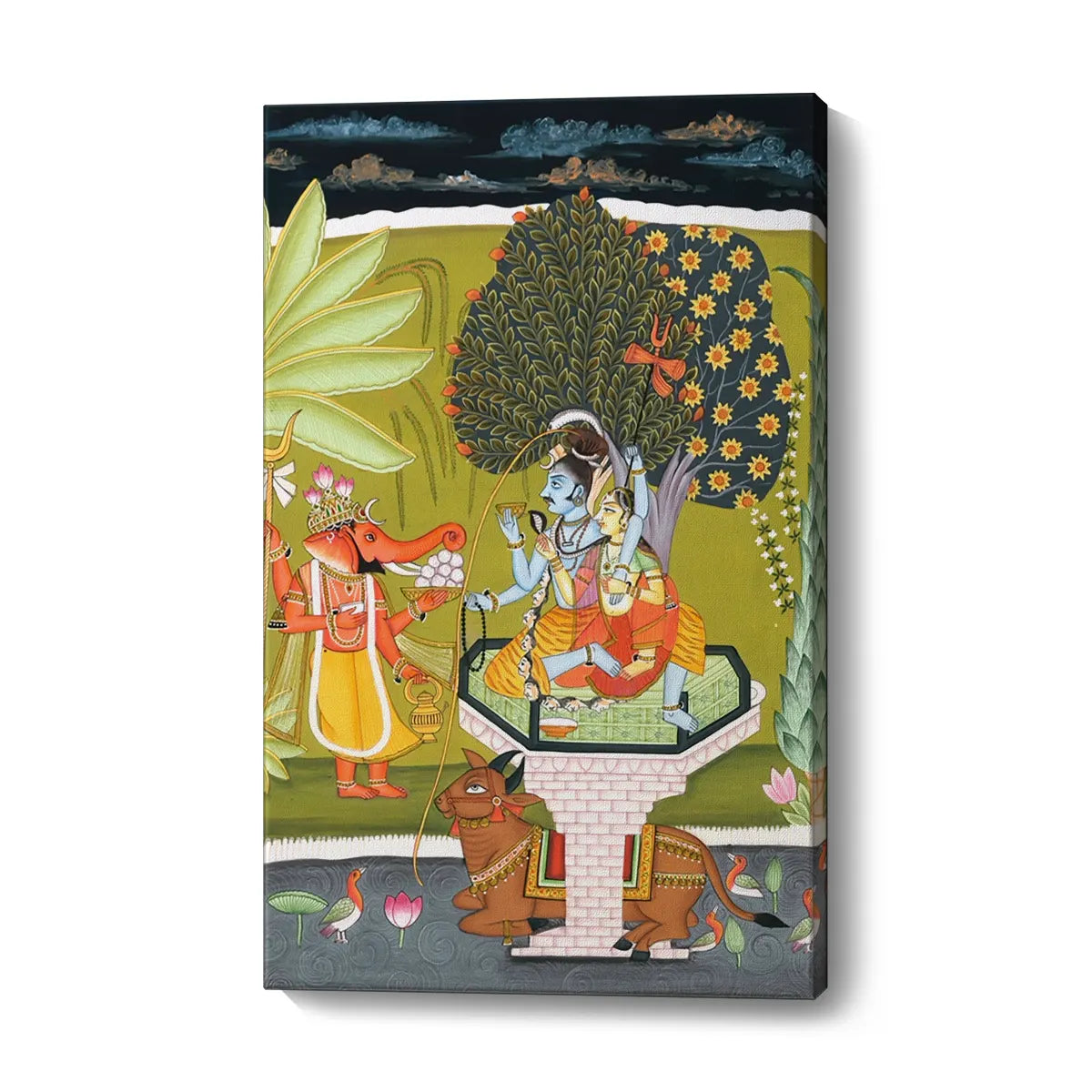LORD SHIVA WITH SHRI GANESHA